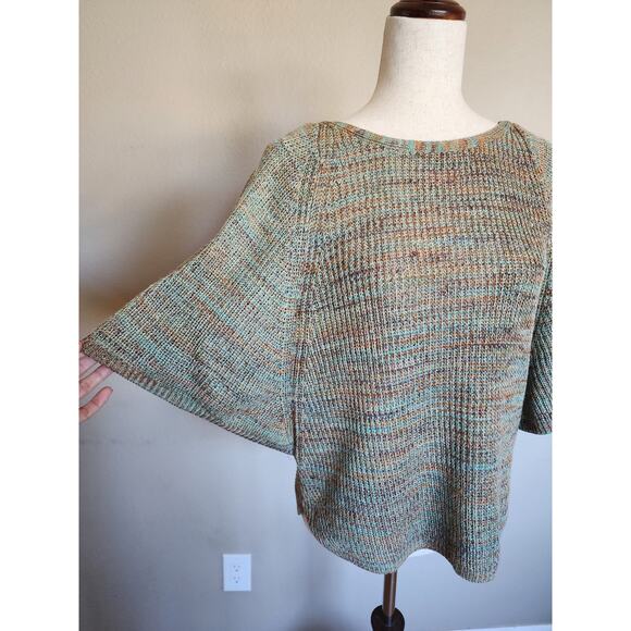 Anthropologie Women's Sweater Top SZ Small Oversized Open Back - Picture 7 of 14